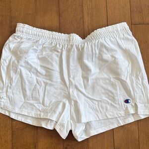 Champion Women's Athletic White Shorts